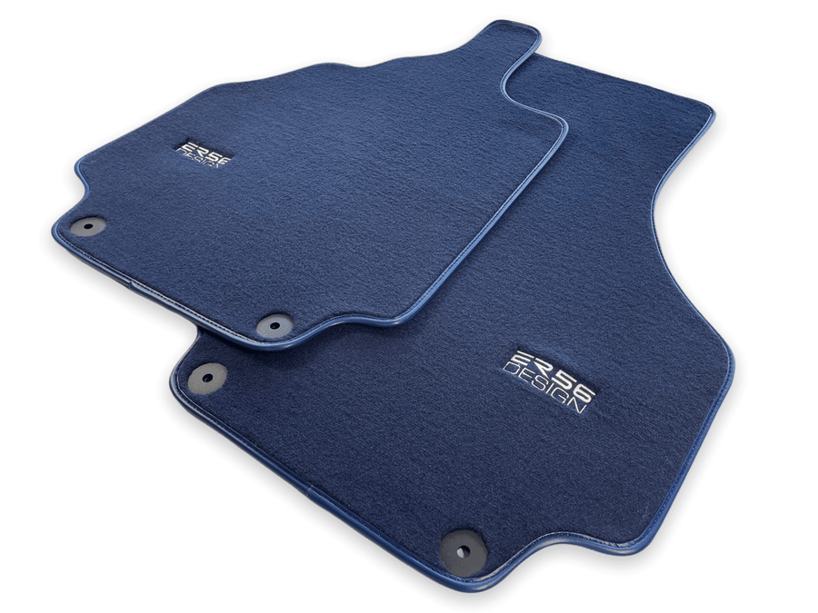 Dark Blue Floor Mats for Audi R8 (2007-2015) ER56 Design - AutoWin
