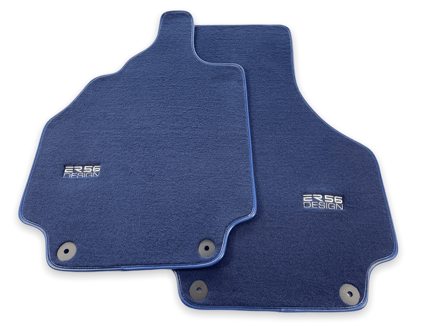 Dark Blue Floor Mats for Audi R8 (2007-2015) ER56 Design - AutoWin