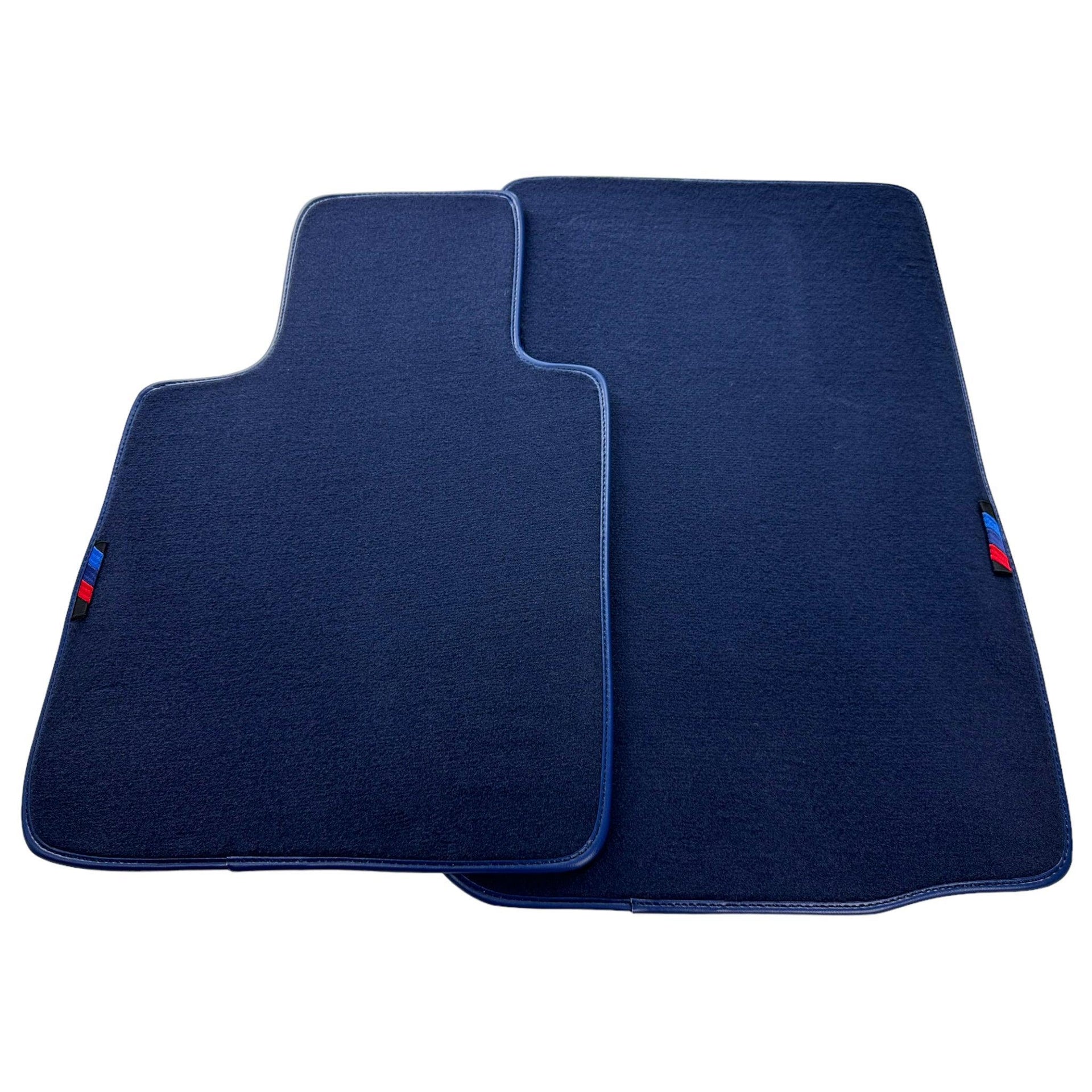 Dark Blue Floor Mats For BMW Z4 Series E86 Coupe (2003-2008) With M Package - AutoWin