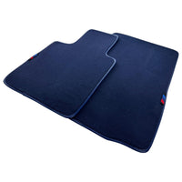 Dark Blue Floor Mats For BMW Z4 Series E89 With M Package - AutoWin