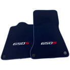 Dark Blue Floor Mats For McLaren 650S Tailored - AutoWin