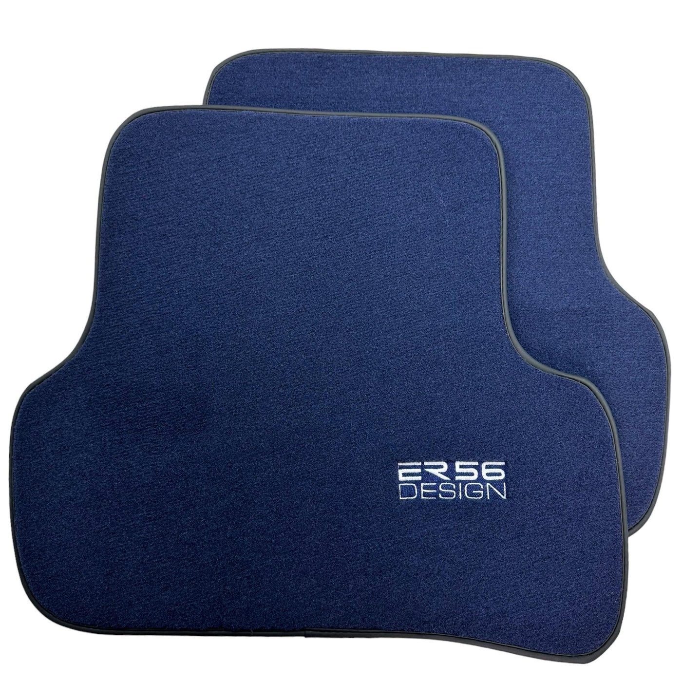 Dark Blue Floor Mats For Mercedes-Benz C-Class W204 (2007-2014) - AutoWin