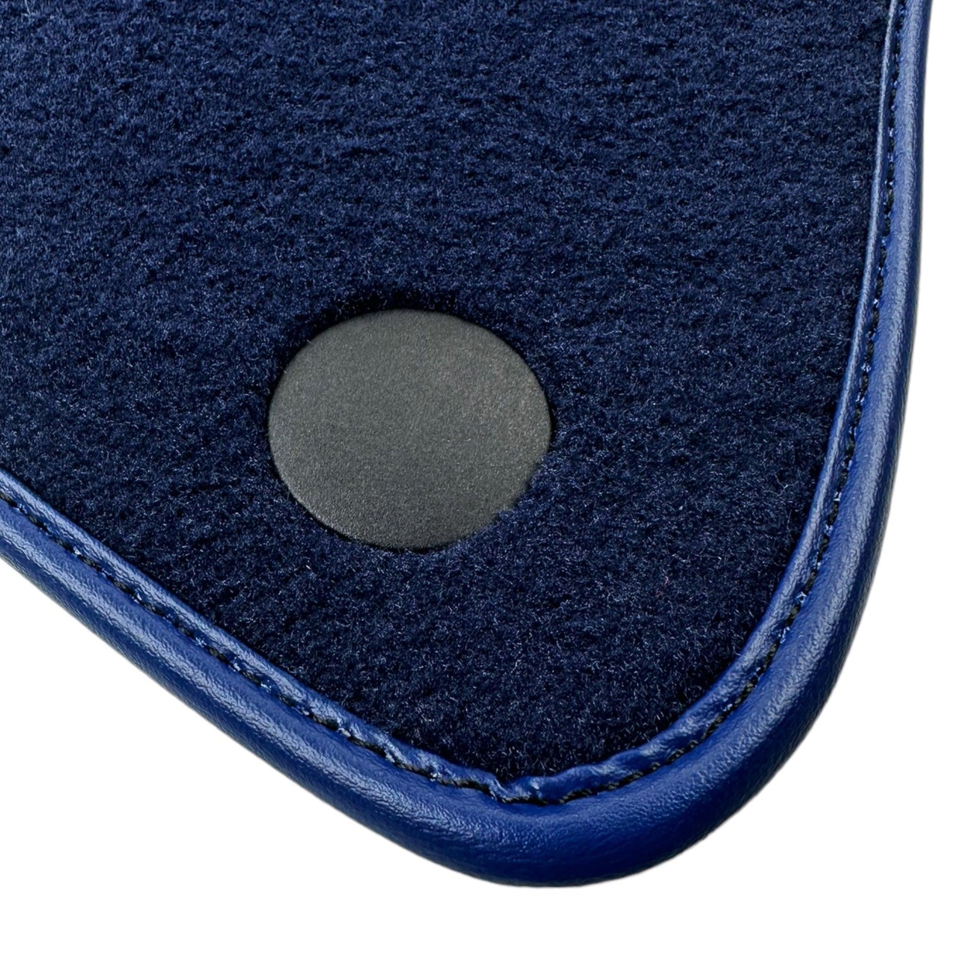 Dark Blue Floor Mats For Mercedes Benz E-Class W213 Sedan (2016-2020) | Limited Edition - AutoWin