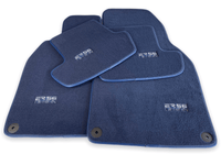 Dark Blue Floor Mats for Porsche Cayenne (2003-2010) | ER56 Design - AutoWin