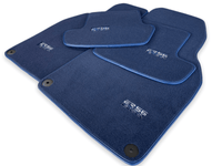 Dark Blue Floor Mats for Porsche Panamera (2009-2016) | ER56 Design - AutoWin