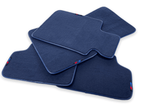 Dark Blue Mats For BMW G60 (2023-2026) Sedan With M Package - AutoWin