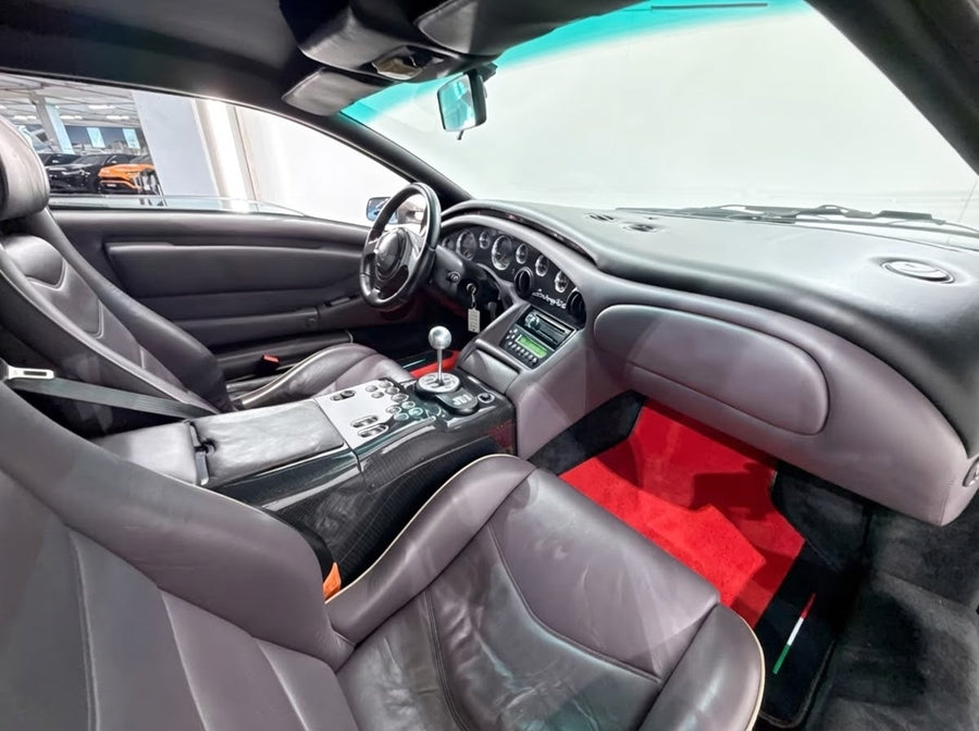 Tapis de voiture rouges personnalisables pour Lamborghini