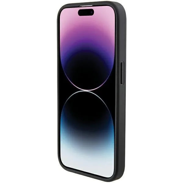 Ferrari Grip Stand Metal Logo Hardcase for iPhone 15 Pro 6.1" - AutoWin