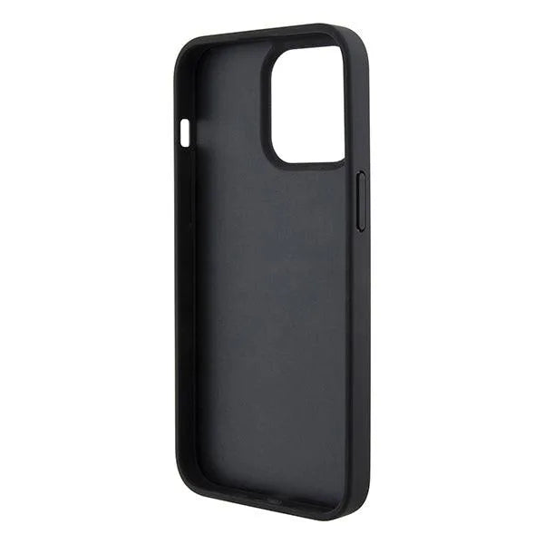 Ferrari Perforated Waves Metal Logo Hardcase for iPhone 15 Pro 6.1" - AutoWin