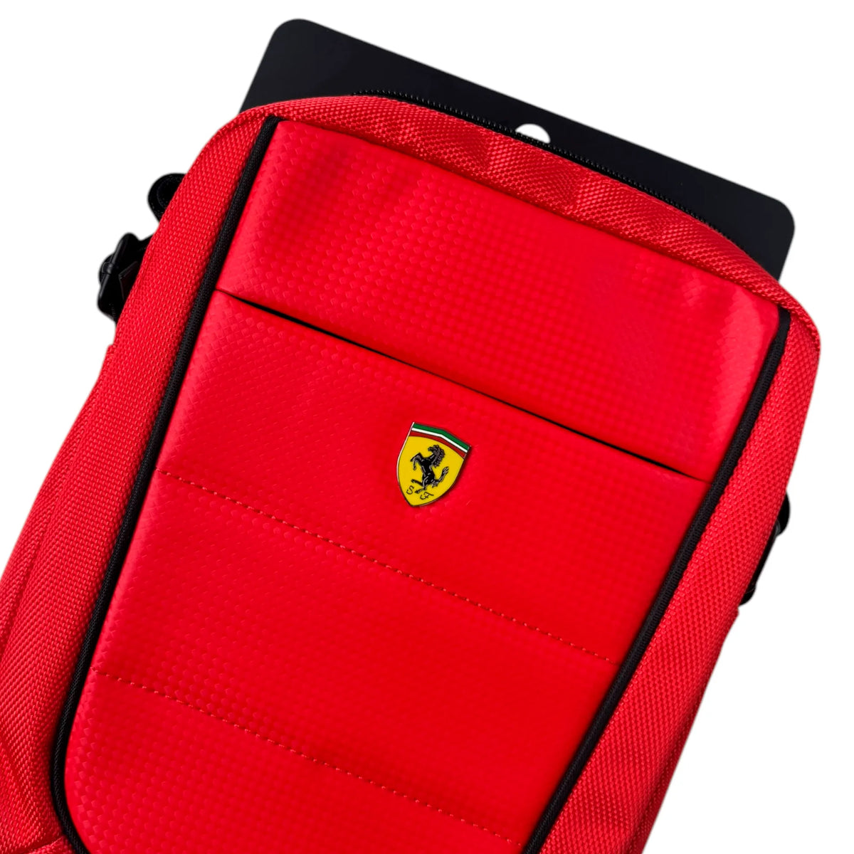 Ferrari Scuderia 10" Tablet Bag – Black & Red, Sleek & Lightweight
