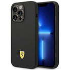 Ferrari Silicone Metal Logo Hardcase for iPhone 14 Pro Max 6.7" - AutoWin