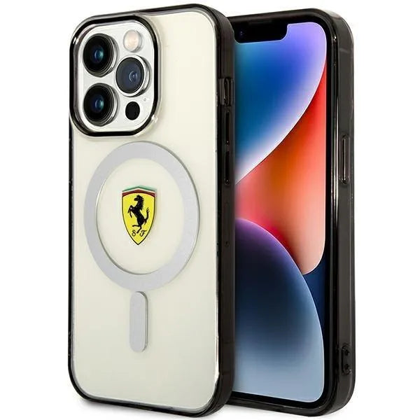 Ferrari Translucent MagSafe Hardcase for iPhone 14 Pro 6.1" - AutoWin