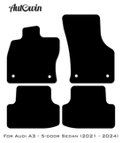 Floor Mats for Audi A3 - 5-door Sedan (2021 - 2024) - AutoWin