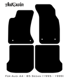 Floor Mats for Audi A4 - B5 Sedan (1995 - 1999) ER56 Design - AutoWin