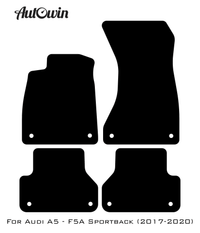 Floor Mats for Audi A5 - F5A Sportback (2017-2020) ER56 Design - AutoWin