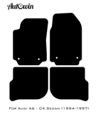 Floor Mats for Audi A6 - C4 Sedan (1994-1997) - AutoWin