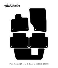 Floor Mats for Audi Q7 4L (2006-2015) ER56 Design - AutoWin