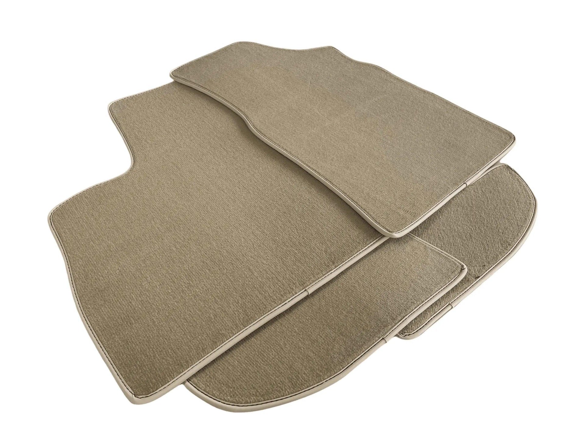 Floor Mats For Bentley Continental GTC (2006–2011) Beige - AutoWin