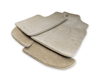 Floor Mats For Bentley Continental GTC (2011-2018) Beige Luxury Quality - AutoWin
