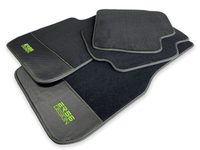 Floor Mats For BMW U06 (2022-2026) Carbon Leather Er56 Design - AutoWin
