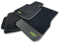 Floor Mats For BMW U06 (2022-2026) Carbon Leather Er56 Design - AutoWin
