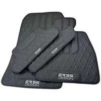 Floor Mats For BMW 8 Series G15 2-door Coupe Black Leather Er56 Design - AutoWin