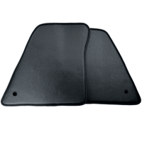 Floor Mats for Ferrari 296 GTS (2022-2024) Made From Carbon Fiber Leather - AutoWin