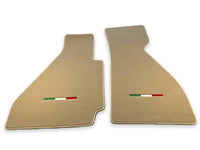 tappetini auto per Ferrari 328 GTB 1985-1989 Beige Autowin Brand Edizione Italiana - AutoWin