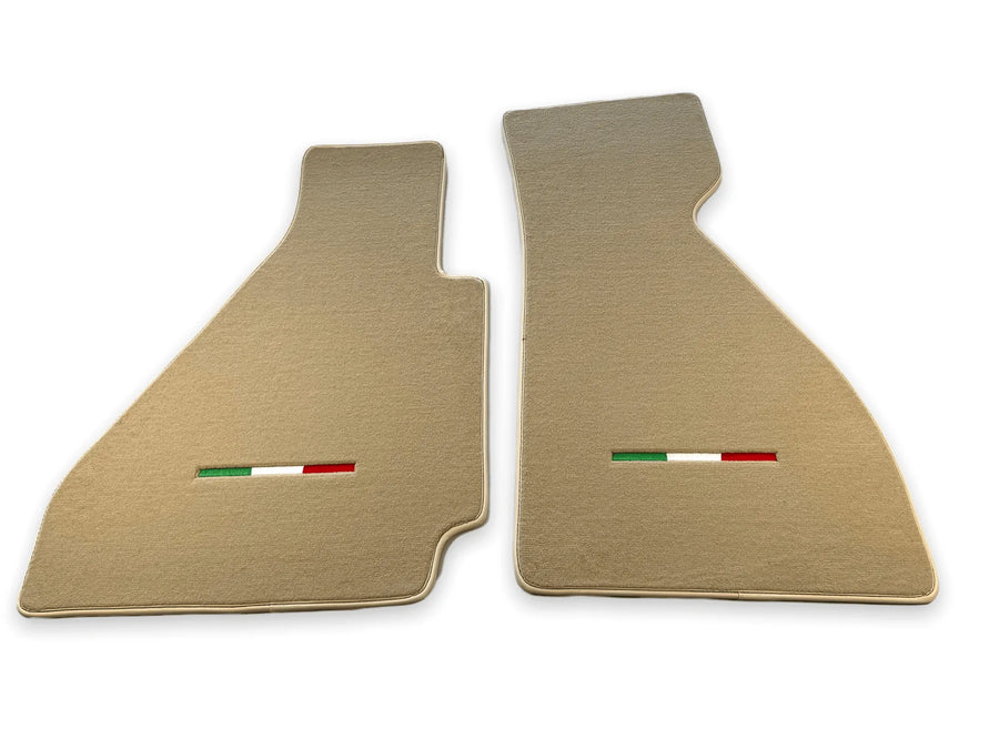 tappetini auto per Ferrari 328 GTB 1985-1989 beige edizione italiana Autowin - AutoWin