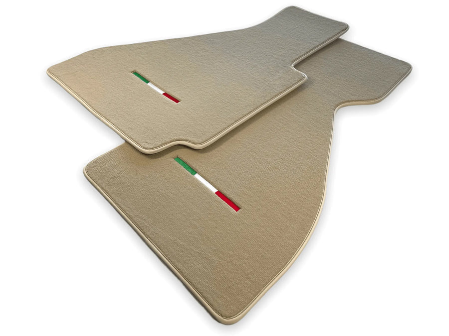 tappetini auto per Ferrari 328 GTB 1985-1989 beige edizione italiana Autowin - AutoWin