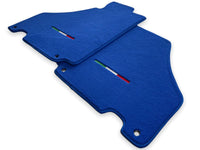 Alfombrillas de coche para Ferrari 360 Modena 1999-2005 Azul Autowin Marca Edición Italiana - AutoWin