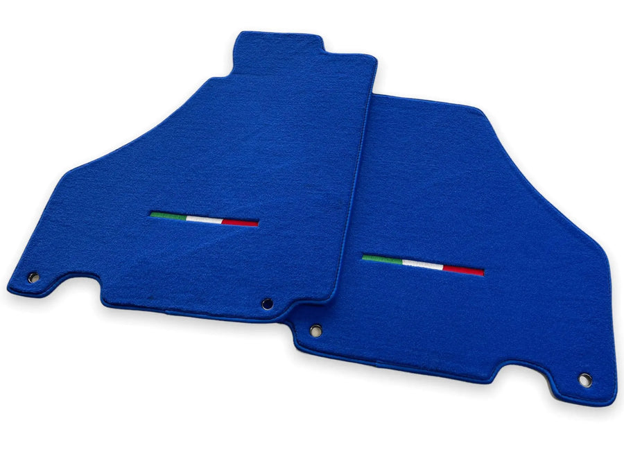 Alfombrillas de coche para Ferrari 360 Modena 1999-2005 Azul Autowin Marca Edición Italiana - AutoWin