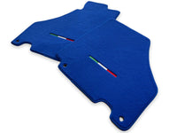 Alfombrillas de coche para Ferrari 360 Modena 1999-2005 Azul Autowin Marca Edición Italiana - AutoWin