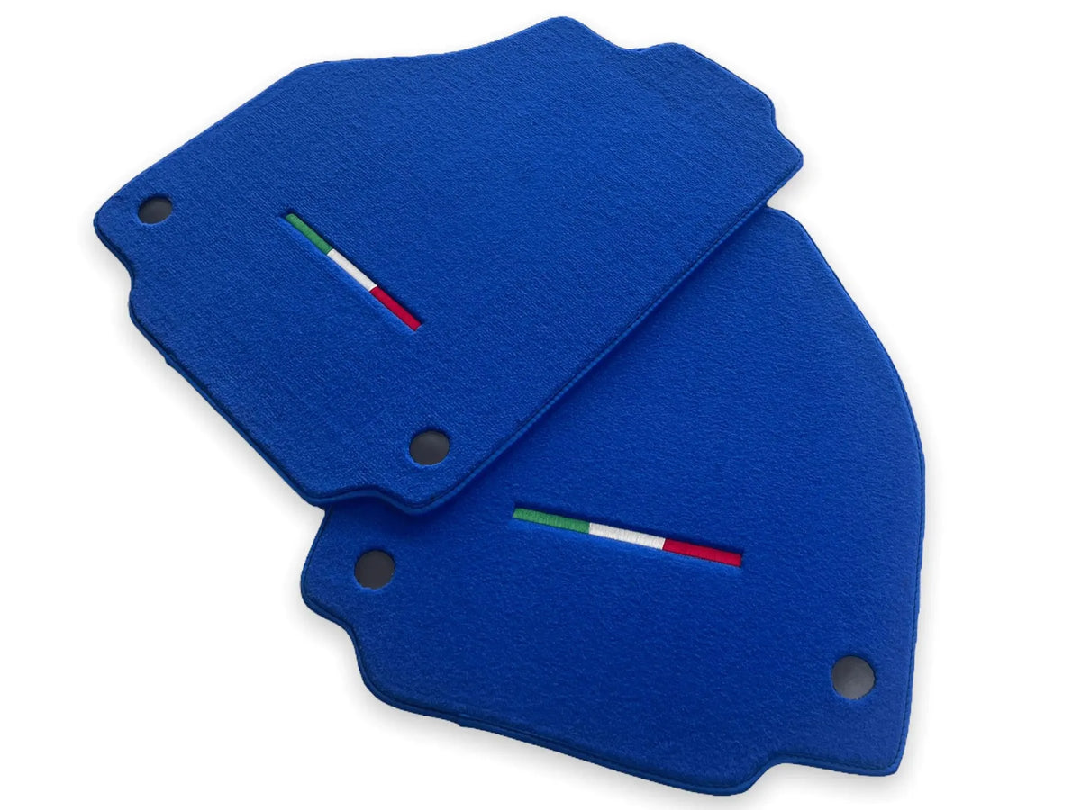 Floor Mats For Ferrari 458 GT2 2012-2015 Blue Autowin Brand Italian Edition