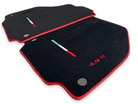 Floor Mats For Ferrari 458 Italia (2009-2015) Red Trim - AutoWin