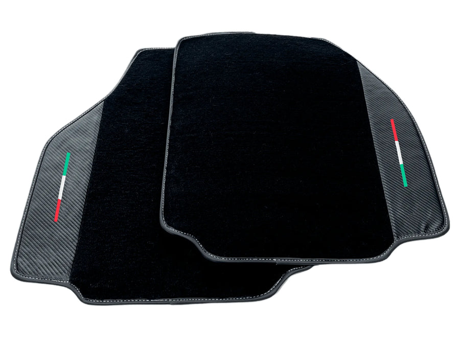 Floor Mats For Ferrari 458 Speciale (2012-2015) Carbon Leather