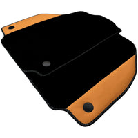 Floor Mats for Ferrari 458 Spider (2012-2015) with Beige Tradizione Nappa Leather