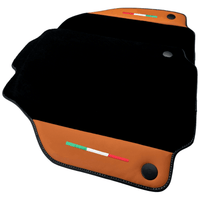 Floor Mats for Ferrari 458 Speciale (2012-2015) with Cuoio Nappa Leather - AutoWin