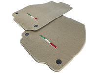 tappetini auto per Ferrari 488 2015-2022 Beige Edizione Autowin Italiana