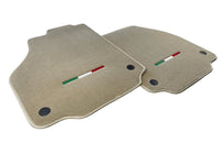 tappetini auto per Ferrari 488 2015-2022 Beige Edizione Autowin Italiana