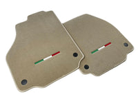 tappetini auto per Ferrari 488 2015-2022 Beige Edizione Italiana Autowin