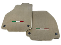 tappetini auto per Ferrari 488 2015-2022 Beige Edizione Italiana Autowin