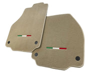 tappetini auto per Ferrari 488 2015-2022 Beige Edizione Italiana Autowin