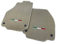 tappetini auto per Ferrari 488 2015-2022 Beige Edizione Autowin Italiana