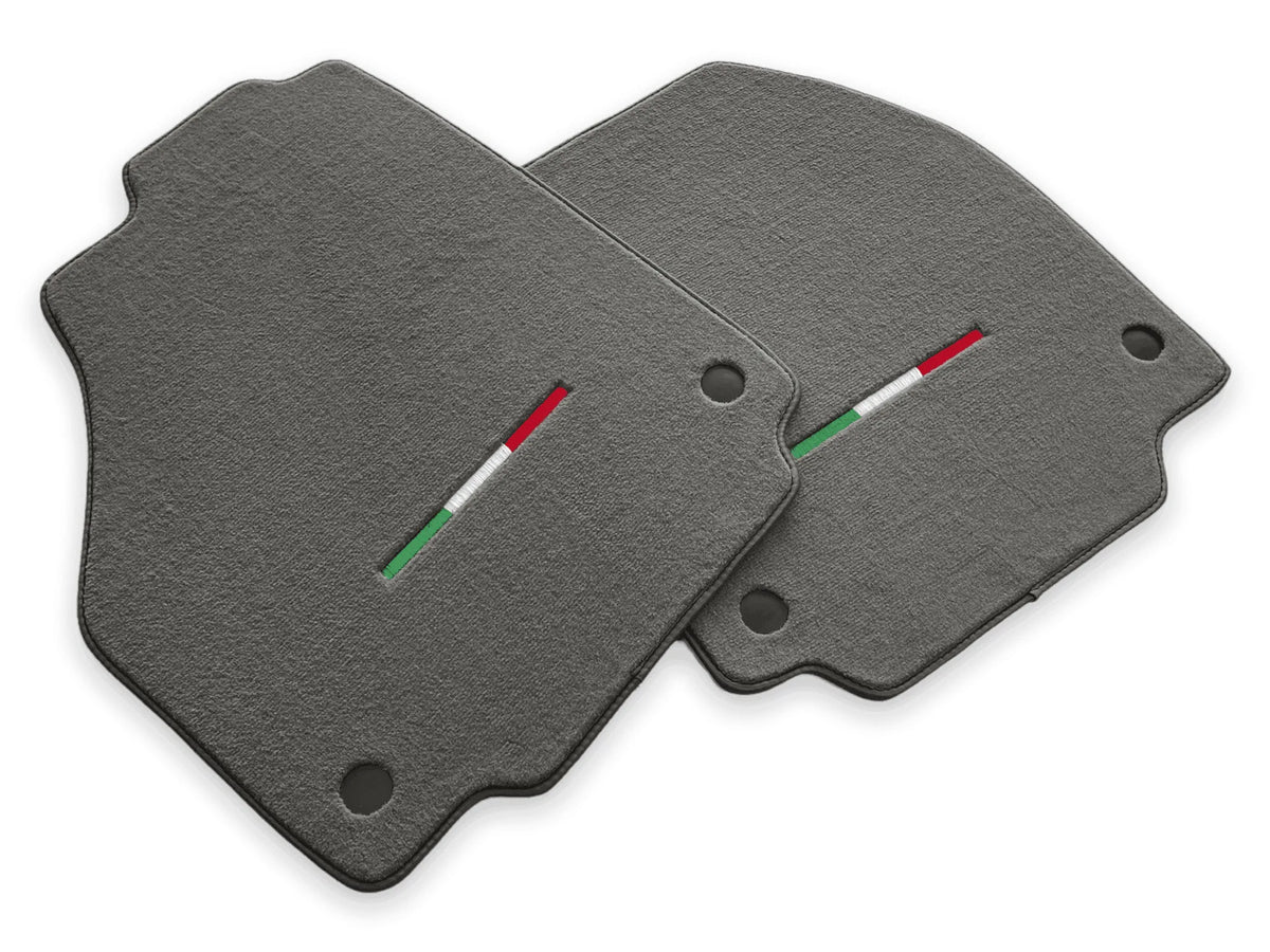 Floor Mats For Ferrari F8 Spider 2019-2023 Gray Italian Edition