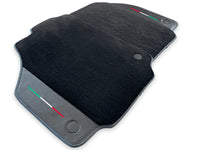 Floor Mats For Ferrari F8 Tributo 2019-2022 With Carbon Leather - AutoWin