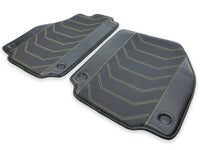 Floor Mats For Ferrari F8 Tributo (2019-2023) Yellow Sewing