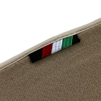 Beige Floor Mats for Ferrari Mondial Convertible (1983-1993) Italian Edition - AutoWin