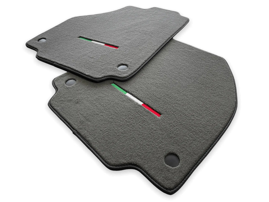 Floor Mats For Ferrari Spider 2012-2015 Gray Autowin Brand Italian Edition