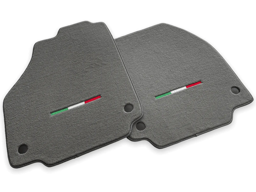 Floor Mats For Ferrari Spider 2012-2015 Gray Autowin Brand Italian Edition